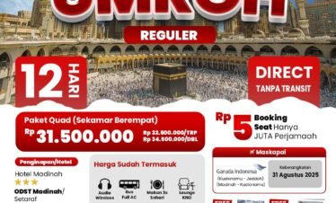 Umroh | Booking Seat 5jt