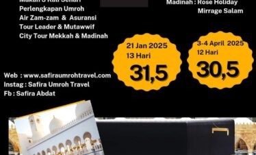 Umroh Awal Tahun
