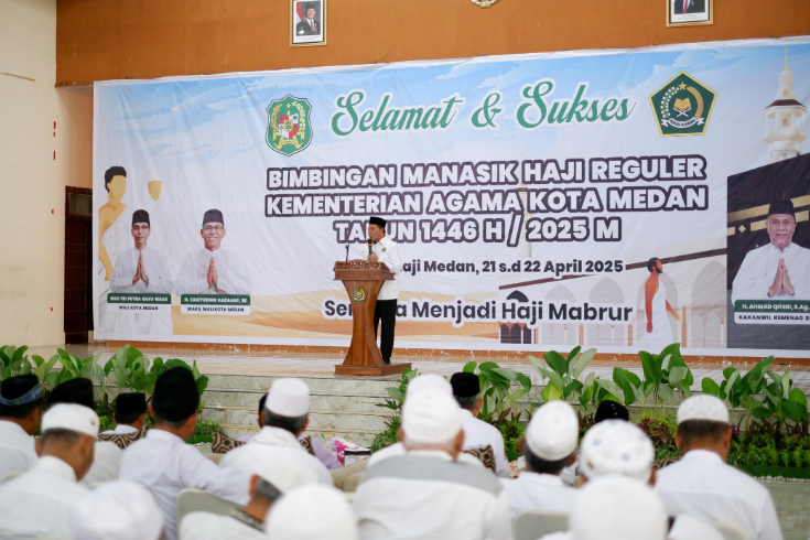 Sapa Jemaah Calhaj Medan, Pesan Kakanwil: Siapkan Fisik dan Mental