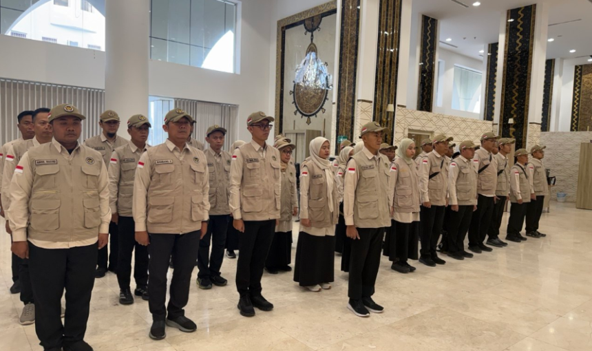 “Melayani Jemaah Haji Adalah Kehormatan,” Kadaker Madinah Pimpin Apel Perdana