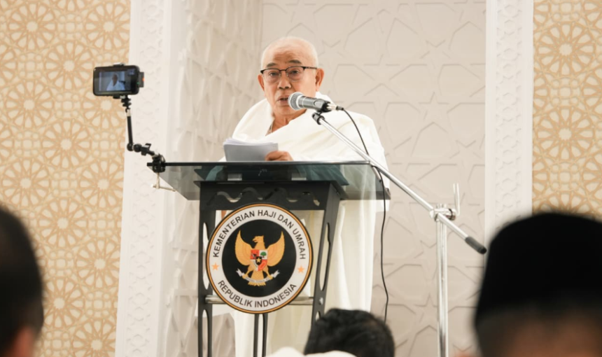 KH Asep dalam Khutbah Wukuf: Haji Ajarkan Keikhlasan dan Ketakwaan