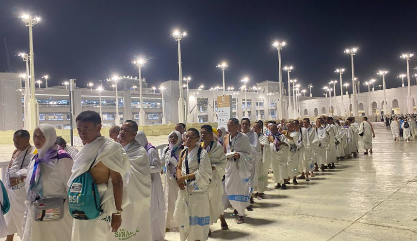 Seluruh Jemaah Haji Indonesia Tiba di Saudi, Kemenhaj Matangkan Layanan Armuzna
