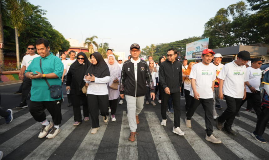Tutup Expo di Madiun, Menhaj Ajak Masyarakat Jaga Fisik Lewat “Sa’i Walk and Run”